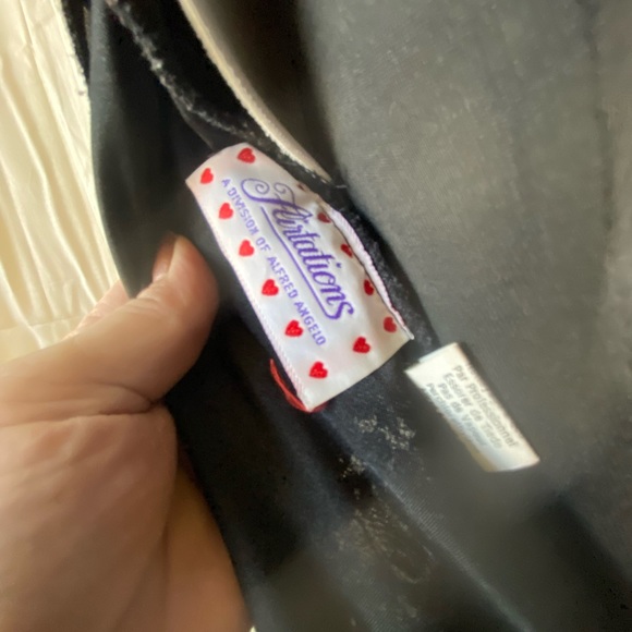 Preowned black ruffled layered dance outfit size 2-4 - Picture 10 of 11